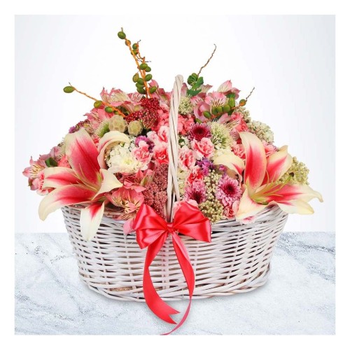 Latifeh Flower Basket